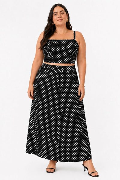 SAIA MIDI COM BOLSO POÁ