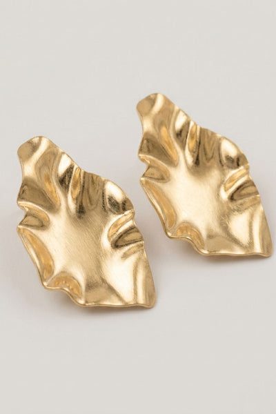 BRINCO FOLHA ORGÂNICA DOURADO