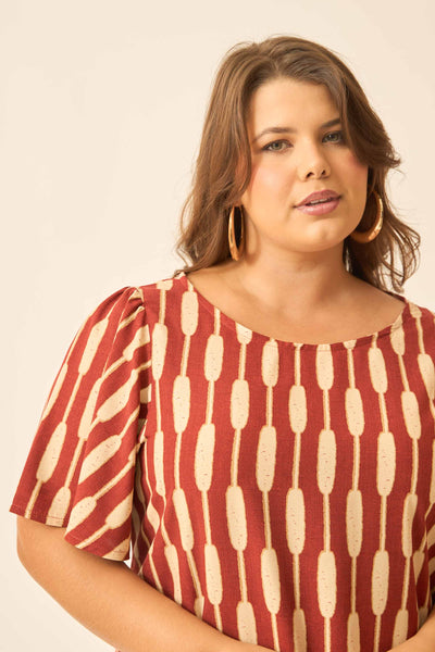 VESTIDO CURTO BAMBOO ARGILA