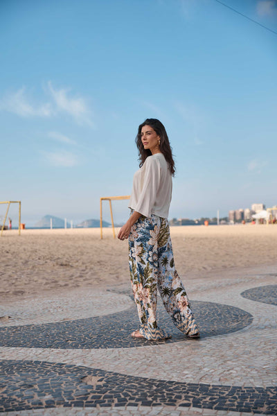 CALÇA PANTALONA COM BOLSO RIO