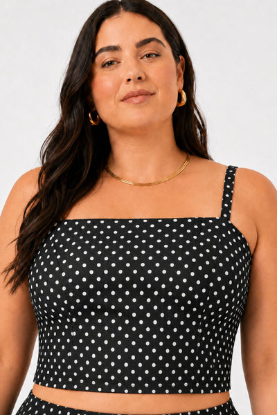 TOP CROPPED COM AMARRAÇÃO POÁ