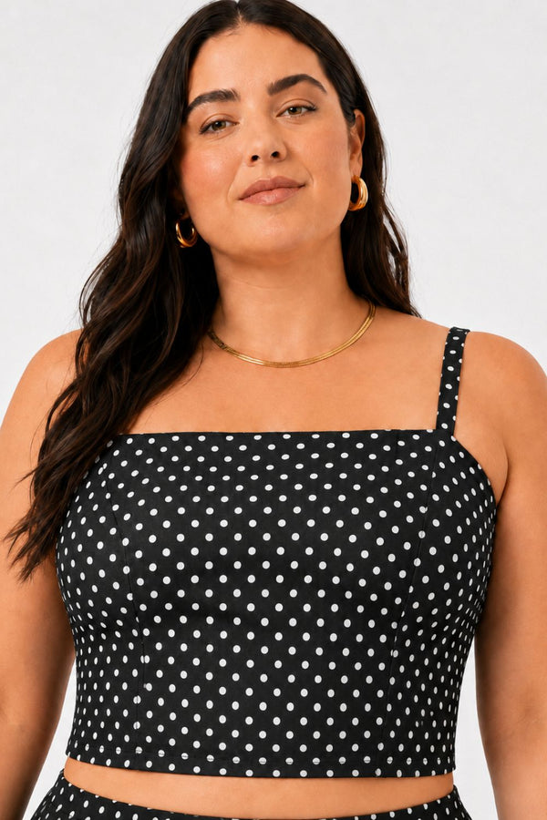 TOP CROPPED COM AMARRAÇÃO POÁ