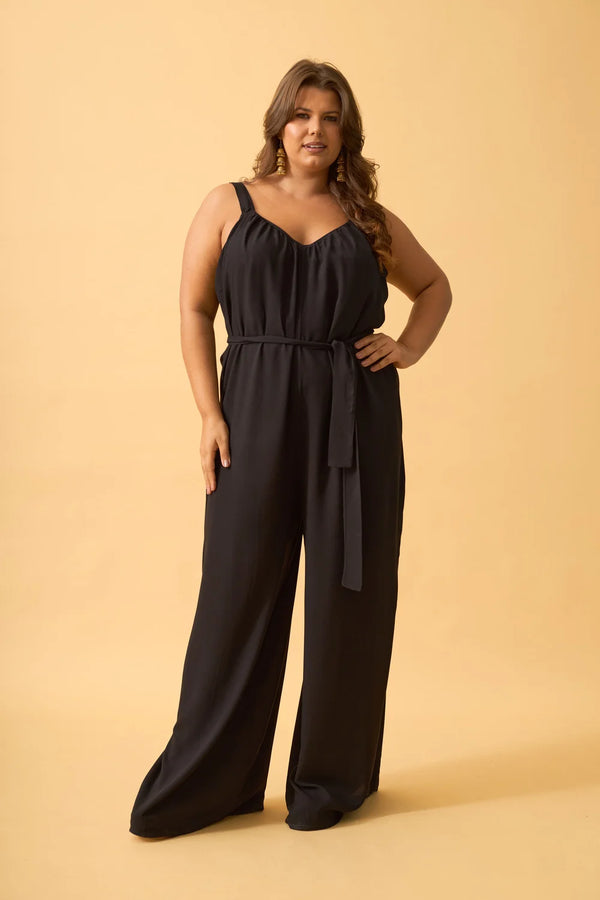 MACACAO COM FAIXA VISCOSE PRETO