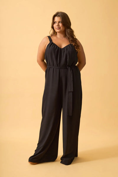 MACACAO COM FAIXA VISCOSE PRETO
