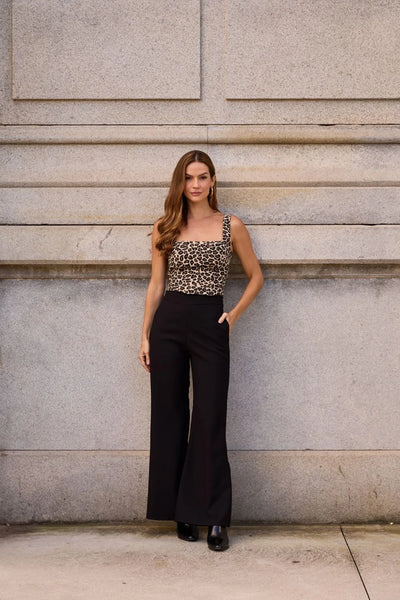 TOP CORSET COM ZIPER JACQUARD ONCA