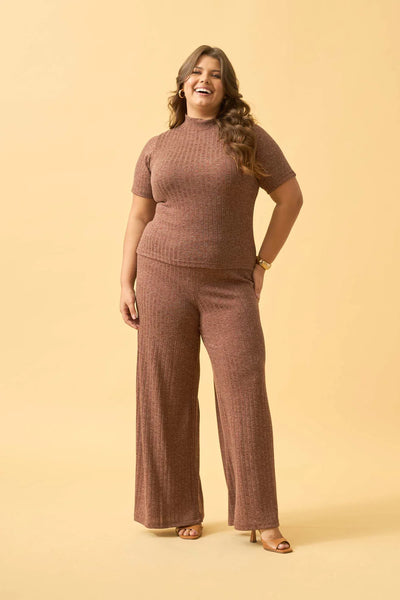 CALCA PANTALONA CANELADA FLANEL CAPPUCCINO