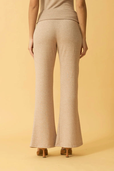 CALCA PANTOLONA BARCELONA FLAT BEGE QUENTE