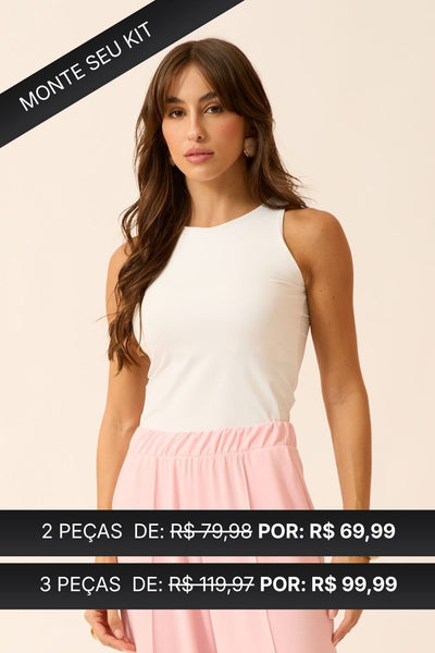 REGATA COM DECOTE REDONDO POLIAMIDA OFF