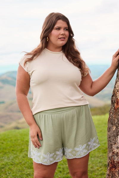 BLUSA COM MANGA JAPONESA MODAL GENEBRA ALGODÃO