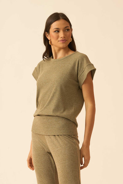 BLUSA CANELADO CONFORT VERDE BALI
