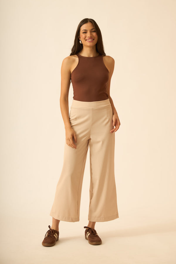 CALÇA DE ALFAIATARIA LONDON MARFIM