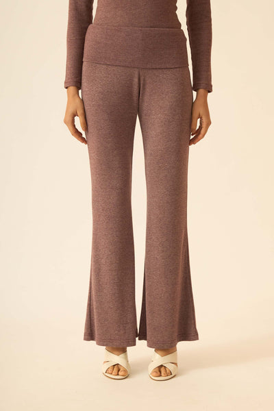 CALCA PANTALONA CANELADO CONFORT VINHO