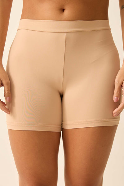 SHORT SEGUNDA PELE EM POLIAMIDA NUDE MEL