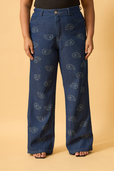 CALCA JEANS RETA JEANS ESCURO