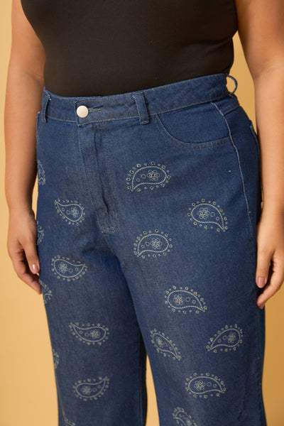 CALCA JEANS RETA JEANS ESCURO