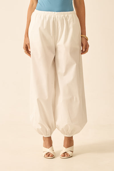 CALÇA ALADIM COM BOLSO POPELINE OFF