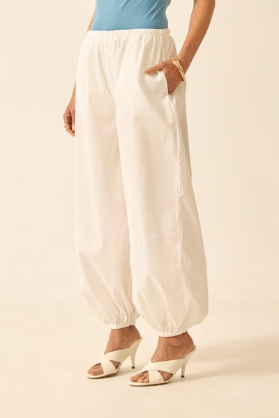 CALÇA ALADIM COM BOLSO POPELINE OFF