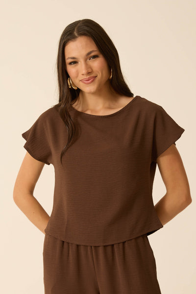 BLUSA MANGA JAPONESA DUNA TRUFA