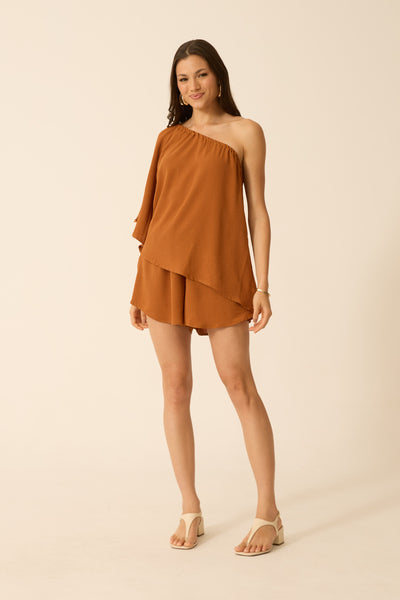 SHORT GODE DUNA CAFE CARAMEL