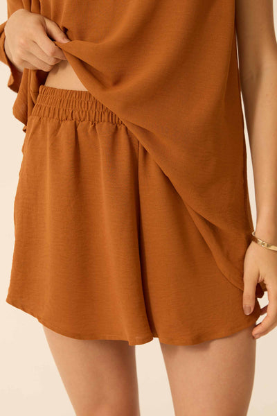 SHORT GODE DUNA CAFE CARAMEL