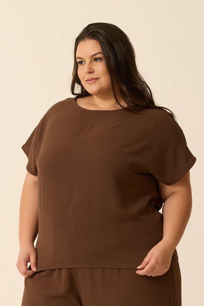 BLUSA MANGA JAPONESA DUNA TRUFA