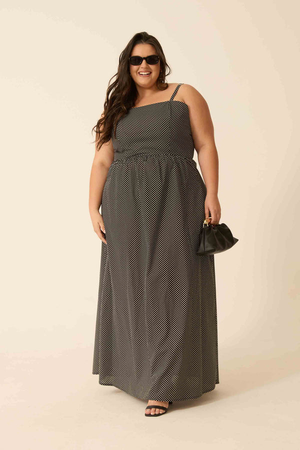 VESTIDO LONGO MINI POÁ