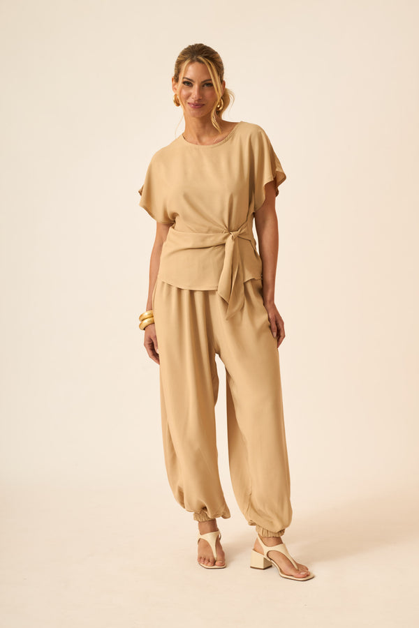 CALÇA ALADIM AMÊNDOA
